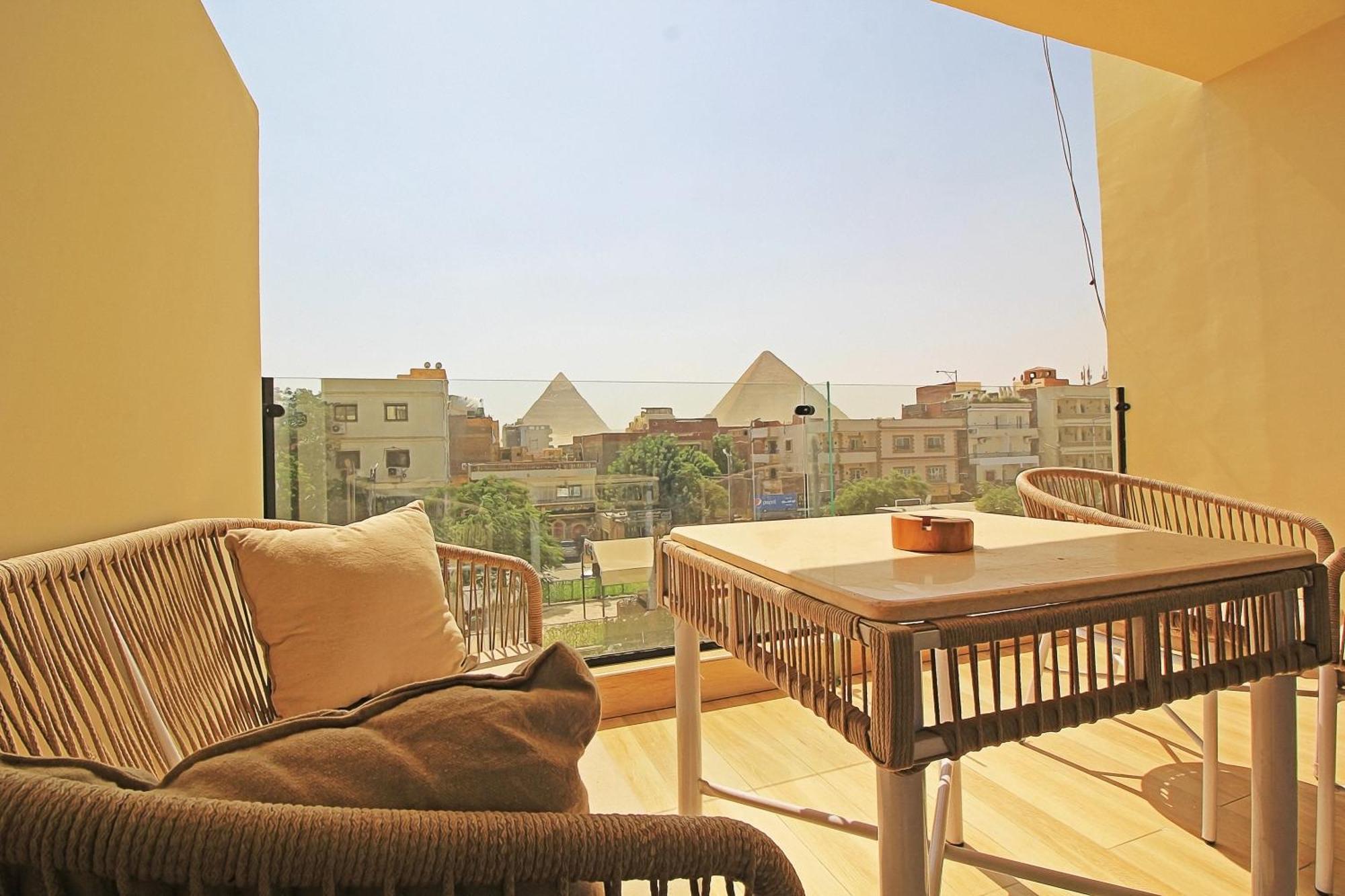 The Platinum Pyramid View Inn Kafrat al Jabal Екстер'єр фото