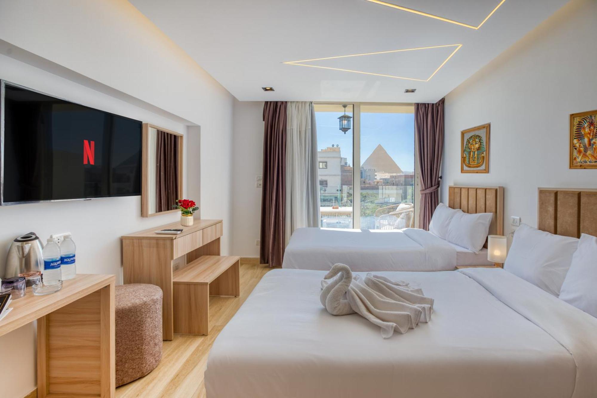 The Platinum Pyramid View Inn Kafrat al Jabal Екстер'єр фото