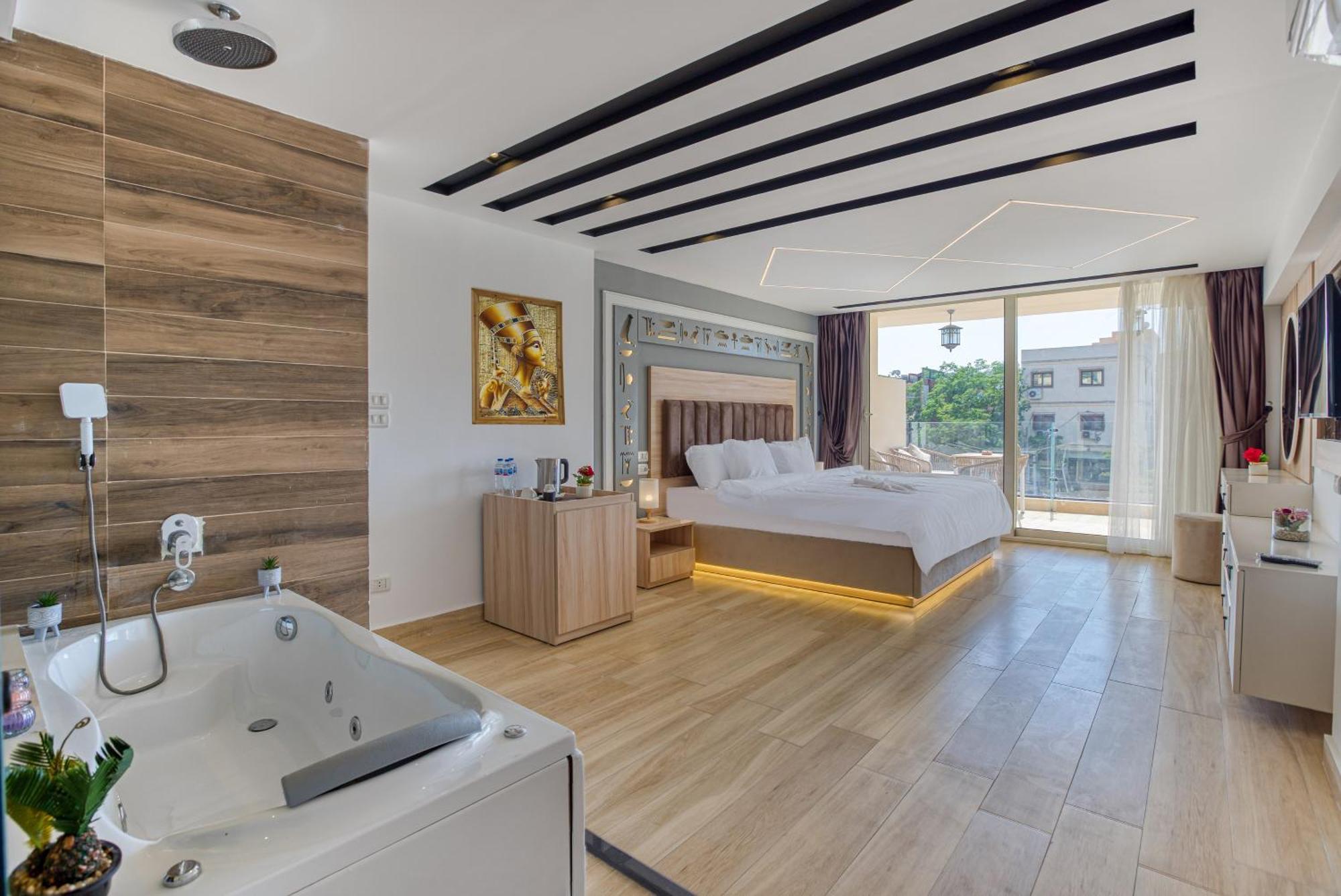 The Platinum Pyramid View Inn Kafrat al Jabal Екстер'єр фото
